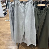 Uniqlo ชุดสำหรับทั้งหญิงและชายสไตล์ญี่ปุ่นเดี่ยวแบบหลวมขากางเกงกีฬา471809กางเกงแบบลำลอง
