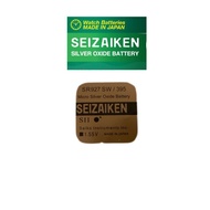 ถ่านนาฬิกา ถ่านกระดุม Seizaiken SII SR927SW (395) Battery 1.55V (SEIKO) Made in JAPAN แพคกิ้งเม็ดเดี่ยว