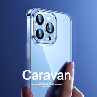 3# Caravan Crew เคสใส ไอโฟน เว้นบริเวณกล้อง Phone Case for iPhone 6 6s 7 8 Plus X XS MAX XR 11 Pro Max 12 mini 13 14 15