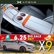 2026 xpeng X9 EV/xiaopeng accesory MPV Modified Central Control Metal Decorative Stickers Accessorie