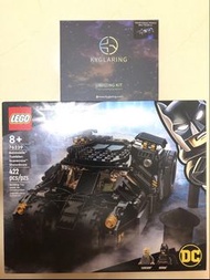 LEGO 蝙蝠車 Tumbler 76239 配 KYGLARING 燈光套件