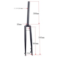 [MGBA] TSUNAMI CR-MO Steel Fork Road Bike Gravel Cyclocross 700C 28 zoll 29er Disc Brake Kick Scoote