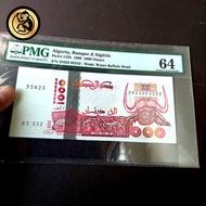 Uang Kuno Algeria 1998 PMG 64
