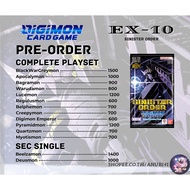 Digimon Card EX10 Complete Playset C/U/R/SR EX-10 CUR SR