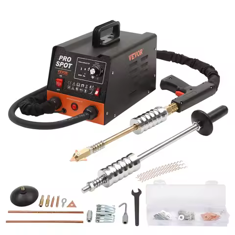 SucceBuy Stud Welder Dent Repair Kit 3KW Spot Welder Auto Body Welding Dent Puller Machine Welding A