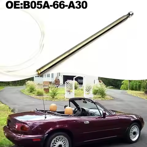 1pcs Car Power Antenna Aerial Mast Radio Cable For Mazda For MX5 1999-2005 B05A-66-A30 Roof Mounted 