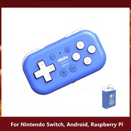 8BitDo | 8Bitdo Micro Bluetooth Gamepad Pocket-sized Mini Game Controller for Switch Android and Ras