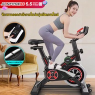 FITNESS จักยานปั่นออกกำลังกาย ปั่นจักรยานออกกำลังกาย การออกกำลังกาย Spin Bike หน้าจอแสดงผล จักรยานปั