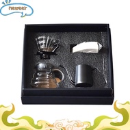 Hand Drip for V60 Coffee Maker Gift Box Set Camping Portable Brew Coffee Cloud Pot Mini Coffee Percolator neweer