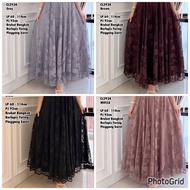 CLEO long lace skirt lace skirt long skirt