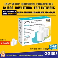 TP-Link Deco X20 AX1800 WiFi 6 Mesh WiFi Router Whole Home Wireless AX Mesh Wi-Fi System (AP Mode or