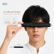 BGG UV Cut 1 Slim Pocket Folding Umbrella Sun Protection 1 Fold Small Size Thickness 2.5 Cm. (FM3013