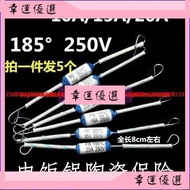 Electric Pressure Cooker Rice Ceramic Thermal Fuse Accessories 185 Degrees 250V 10A 15A 20A