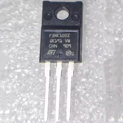 10PCS/STF3NK100Z F3NK100Z TO220F Original Genuine Goods in Stock