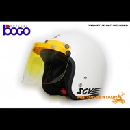BOGO VISOR BG-05 2-TONE 2TONE YELLOW, YELLOW CAP FOR MS88, MHR, SGV