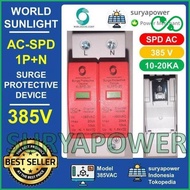 Spd Ac - 1P+N - 385V - Surge Protective Device Ac - Worlsunlight - Suryapower Special Price