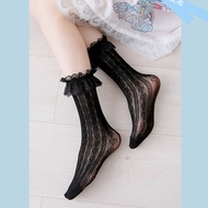 KK-25 Kaos Kaki Wanita Lolita Renda Vintage Gothic Cosplay Japan