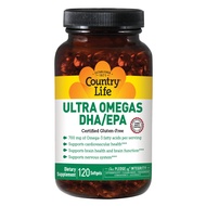 Ultra Omegas DHA EPA -- 120 Softgels Country Life Ultra Omegas DHA EPA -- 120 Softgels