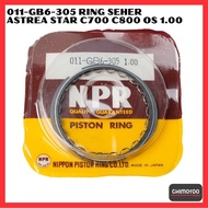 HONDA 011-GB6-305 Piston PistonRing Astrea Star C700 C 700 C800 C 800 Os Oversize Size 1.00