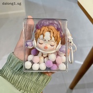 [dalong1] Jewelry Organizer Transparent Storage Box Pouch Mystery Box Keychain Bag Storage Case Thicken Wallet Cute Doll Bag without doll [SG]