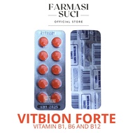 Vitbion Forte 10's Tablet - Sakit Urat, Kebas / Nerve Pain, Numb