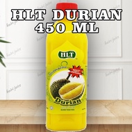 HLT DURIAN KORDIAL BES MINUMAN BERPERISA CORDIAL BES FLAVOURED DRINK WITHOUT SUGAR 450 ML