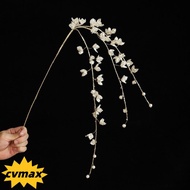 CYMX Christmas Tree Branches, Long Branches Transparent Bead Crystal Bud Branches,  Sparkling DIY We