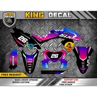 Decal DTRACKER DECAL KLX BF KLX OLD KLX S DECAL KX CUSTOME DECAL KLX BF 150L DECAL CRF 150L