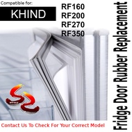 KHIND Refrigerator Fridge Door Seal Gasket Rubber Replacement RF160 RF200 RF270 RF350 - wirasz