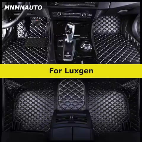 MNMNAUTO Custom Car Floor Mats For Luxgen U7 U5 U6 S5 S3 Auto Carpets Foot Coche Accessorie