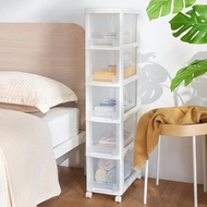 日本天馬 五層隙縫收納抽屜櫃附輪(5大抽)