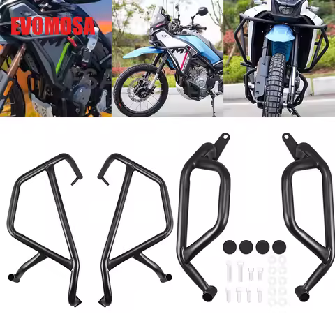 For CFMOTO 450 MT 2024 Engine Guard Highway Crash Bar For CF-MOTO 450MT Motorcycle Frame Protection 