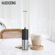 KUDIXIONG เครื่องบดเครื่องตีฟองนมเครื่องตีนมไฟฟ้ากาแฟฟองเครื่องตีฟองนม