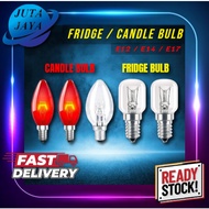 THL 15W Fridge Bulb Tubular Lamp E12 E14 E17 Chili Bulb Candle Bulb Clear / Red