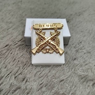 pin brevet ulung senapan