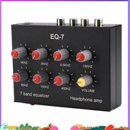 EQ-7 Car Audio Headset Amplifier 7-Band EQ Equalizer ffefhrudh