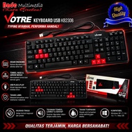 Keyboard Komputer Eksternal Notbook-Laptop Keyboard Votre KB2308 USB