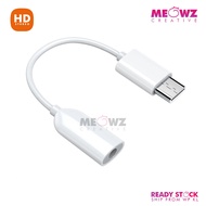 OEM Mi Type-C to 3.5mm Audio Jack Adapter for Mi 14 13 12 11 10t Pro 5g 10 9 SE 8 Black Shark 2 Mix 