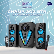 Vinnfier VF Champ 202 BTR Bluetooth Multimedia 2.1 Speaker with Karaoke System, Bluetooth, FM Radio,