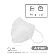 【興安】兒童3D立體醫用口罩/ 白色大童 50入/1盒
