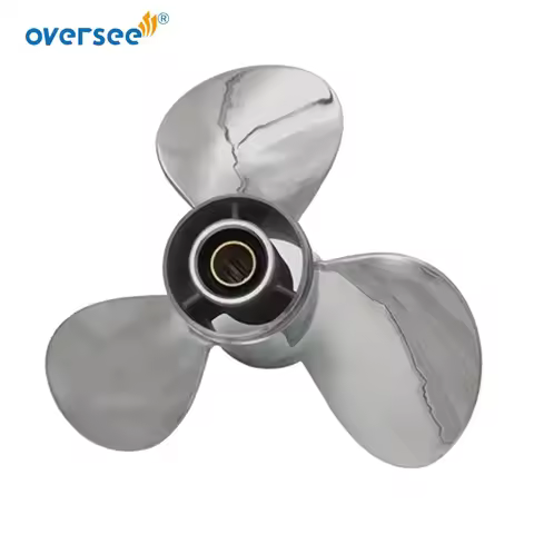 Stainless Steel Propeller 664-45954-01-EL-00 For Yamaha Outboard Motor Motor 25HP 30HP Size 9-7/8x12