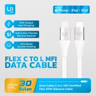 U1me. Data Cable iphone Fast Charging 27W Lightning MFi PD 3.0 Silicone 100cm