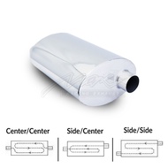 Medium Oval S Flow Universal Muffler MAX RACING EXHAUST