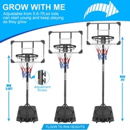 AOKANG  basketball hoop Adjustable netball bola netball tiang bola jaring basketball hoop 籃球框 成人