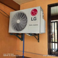 LG Dual Cool Dual inverter Aircon Split Type 1hp HSN09ISU