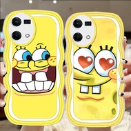 A-100 Spongebob TPU Casing for OPPO Reno 7 7Z 8Z 8 Lite 5G Transparent Case