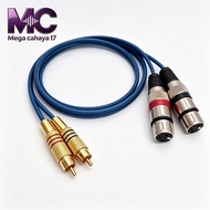RCA to Dual Xlr Female Cable 1 Set RCA to Canon Audio Jack Cable RCA Cable