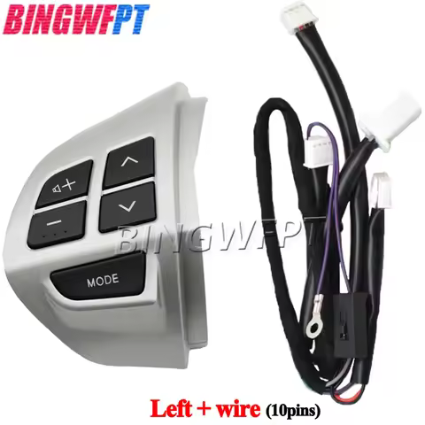 8701A087 8602A008 Steering Wheel Control Switch with 10pin Wire for MITSUBISHI LANCER CX OUTLANDER A