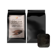 Organic Couverture 100% Chocolate - Real 100% couverture series 500g