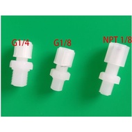 B. b.Male Direct Connector CEMS Accessories Imported PVDF Material Straight Terminal Connector PVDF 